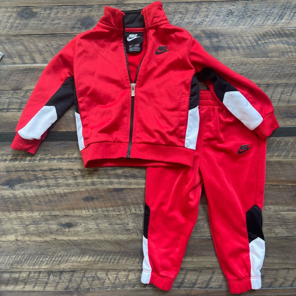 Nike track suit set. Size 18 months.